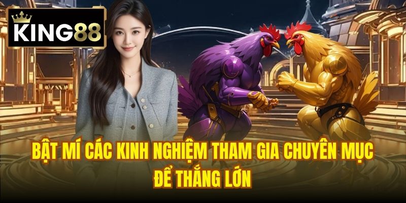 Bật mí các kinh nghiệm tham gia chuyên mục để thắng lớn